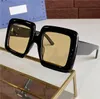 0783 Nya populära solglasögon kvinnor 0783s Big Square Frame Goggles Men Mixed Color Frame Top Quality UV 400 Ection Match High Qualit9847493