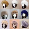 Berets y Russian Faux Caps Winter Elastic Earmuffs Turban Thick ry Hairband Women Headband Hat Outdoor Ski Hats2045041