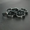 Black Band Rings,Hematite Ring,Wave Design Stackable,mix size lot Wholesale