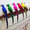 Dekoratif Nesneler Figürinler Yaratıcı Tüy Yapay Parrot Köpük Taklit Kuş Modeli Ev Dekorasyonları Süsleme Ev Dekor Bahçe Yar