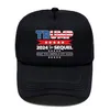 Donald Trump 2024 Gorras de béisbol Hombres Gorra de hip hop Malla transpirable Sombreros para el sol ZZB14406