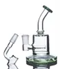 2015 Nuovo  Dab Rig Glass Bong Con Ash Catcher Cancella Tubi di acqua trasparente con Secco Herb ciotola di vetro tubo di acqua Etero