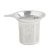 2020 Ny Ankomst Rostfritt Stål Mesh Tea Infuser Reusable Strainer Loose Tea Leaf Filter DHL FedEx Gratis