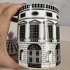 Ceramic House Candle Holder DIY ręcznie robione cukierki słoik vintage do przechowywania kaft dekoracja dekoracji klejnotów pudełko 311v9360093