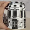 Ceramic House Candle Holder DIY Ręcznie robione cukierki Jar Vintage Storage Bin Caft Dekoracja Dekoracja Dekoracja klejnotów 311v6055496