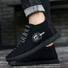 Ximisen echte lederen mannen casual schoenen Britse stijl laarzen comfortabele mode wandelschoen grote size38-47Safety