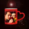 Custom P o Color Changing Mug Heat Sensitive Ceramic Cup Student Breakfast Milk Coffee gift for friends LJ200821