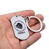 HSIC Game Jewelry Team Fortress 2 KeyChain Heavy Dog Pendant Metal Alloy Keyring Holder for Fans Porte CLEF HC129041070232