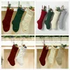 37 cm/46 cm, modisch, personalisierbar, Strick-Weihnachtsstrumpf, Geschenktüten, Acryl-Weihnachtsdekoration, Weihnachtsstrumpf, große dekorative Socken