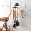 Ganci Organizzatore e cucchiaio portaoggetti Accessori per appendere per cucina Gancio multiuso Scaffale girevole a 360 gradi Inventario all'ingrosso