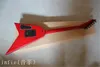 Modle Alien Electric Guitar Red Color Passive Pictums