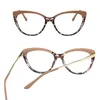 Zonnebril Anti Blauw Licht Blokkeren Cat Eye Bril Kleurverloop Frame Vrouwen Luxe Designer Retro Brillen Voor Dames Optische