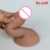 Verklighet simulering dildos realistisk silikon europeisk färger stora peniss masturbatorer stora sugkopp anal sexiga leksaker för män kvinnor