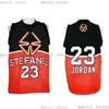 goedkope 1985 Stefanel Trieste Michael 23 Exhibition Game basketbalshirts HEREN VROUWEN JEUGD XS5XL8540702