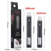 PREAT BATERIA UGO T2 Cigarros Eletrônicos Kits 8 Cores 650 900 mAh com carregamento Dual USB Port Vape Va Veer Va Variável 3.4 ~ 4.0V