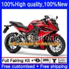 Corpo per Honda CBR 650 F oro nero CBR650 F CBR650 CBR650F CBR650F 53HM.40 11 12 13 14 15 16 CBR 650F 2011 2012 2013 2014 2015 carenatura