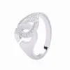 Bague menottes en argent Sterling 925 pour femmes et hommes, bague en forme de menottes populaire française, fabrication de bijoux en argent Sterling