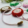 Cartoon Plush Tape Measure Cute Animals Fruits Smile Measure Ruler Retractable Tape Measures Flexible 150cm 60inch Sewing Tool WVT0320