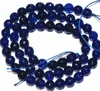 Natürliche 6mm facettierte dunkelblaue Saphir Abakus Edelsteine ​​lose Perlen 15 '' AAA