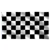 Bandeiras xadrez para banners de corrida de esportes Independência 3x5ft 100d Poliéster Esportes Rápido Transporte Vívido Cor com dois ilhós de latão