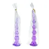 NXY Anal Plug Lange Anale Kralen Butt Met Zuignap Toren Massager Expander Lesbische Masturbator Jelly Sex Toys Voor Vrouwen Mannen1215