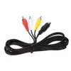 1.8m 9Pin 3RCA Audio Video AV Cable For Sega Genesis 2 3 Game A/V Connection Adapter Cord Wire