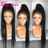 High quality Long box Braid Wig Braiding synthetic lace front wig blackburgundy red color cornrow braids lace wigs For Black Wome9225494