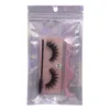 3D Vizon Lashes Kirpik Fırçası Cımbız Set Lazer Kirpik Çanta Ambalaj Yanlış Kirpikler Kalın Sahte Göz Lashes Lashes