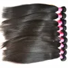 100% Unprocessed Virgin Wholesale Lot 9PCS Bundle Brazilian Hair For Black Woman Straight Natural Hair Extension 12A Top Quality 1b Color 100g/pcs