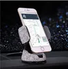 Support de téléphone de voiture 3 en 1 à 360 degrés, pour tableau de bord de voiture, fenêtres automatiques et grille d'aération avec support de téléphone en diamant cristal à monter soi-même, 267Z