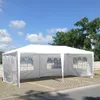 Tält och skydd Oxford tygfest tält väggsidor vattentät trädgård uteplats utomhus tak 3x6m sol solskydd skydd tarp sidovägg solskad