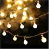 10m 100 LEDs 110V 220V IP44 Ao ar livre multicolor LED luzes luzes de Natal luzes de férias decoração de festa de casamento Luces LED 201203