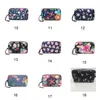 Nouveau sac de téléphone portable coréen porte-monnaie Floral Nylon maman grande capacité pochette femmes Long portefeuille