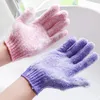 Gants de bain de douche exfoliant le spa de peau massage de massage glowber gant gant 7 couleurs gants de bain doux cadeau shi9786764