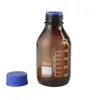 Lab levert hoogwaardig 50 ml 100 ml 250 ml 500 ml 1000 mlglasreagensfles bruin