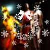 2021 Décoration de Noël Glue étanche Garland Garland Verre PVC Fenêtre électrostatique Grande Snow Flake Mur Sticker NAVIDAD NOEL Y2638664