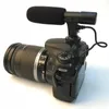 Freeshipping MIC DC / DV-stereo-microfoon voor Canon EOS 5D MARK III / 5D MARK II / 7D / 6D 70D / 60D / 760D, 750D, 700D / 650D / 600D / 100D EOS-M