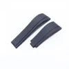20 mm schwarzer Gummi Ersatzhandgelenk Rollenband für Gurt GMT Oysterflex269v