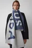 Fashion-Studio hang châle tag avec des foulards pour la mode, HIG élégant foulard de vêtements pour femmes / acné lettre longue scarfs chaud
