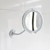NUOVO LED 10 x Specchio di ingrandimento per makeup Specchio flessibile Guoseck LED Specchio Specchio Bloccando la ventosa