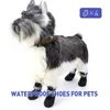 ベンポの耐久の犬の靴の防水反射冬の滑り止めブーツのための小さな大きな犬のための滑り止めブーツ屋外201028