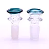 Bols en verre de 14mm 18mm, mélange de couleurs, bol de bong, pièce mâle pour conduite d'eau, plate-forme Dab, accessoires pour fumer