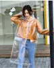 Adult transparent eva long women men fashion raincoat jackets girl fashion clear hooded Impermeable outdoor travel rain coats 2010256s