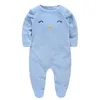 Kavkas pagliaccetti del bambino inverno neonato caldo tute di velluto di spessore per bebe ragazze tuta a maniche lunghe maglione 0-24M 201027