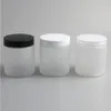 20 x 250g 250 ml Pottes d'arts de gel CONTERNEURS POUR PLASSE PLUS VIS 250cc 8 33oz Emballage cosmétique de crème transparente vide257o