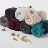 Autumn And Winter Woollen Blanket Pure Color Flannel Single Office Nap Air Conditioning Blankets High Quality 6 5lf J2