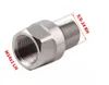 Paslanmaz çelik iplik adaptörü 1/2-28 m14x1 m15x1 ila 5/8-24 namlu fren namlu için