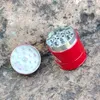 Oil Tank Shape Herb Grinder 3 Piece Metal Tobacc Grinder 40mm Herb Grinder With Diamond Teeth Wholesale