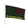 Juneteenth flagi amerykańskie strona główna banery zewnętrzne 3X5FT 100D poliester nowy projekt szybka wysyłka żywy kolor z dwoma mosiężnymi przelotkami