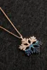 Snowflake Pendant 925 Sterling Silver Necklace Q0531